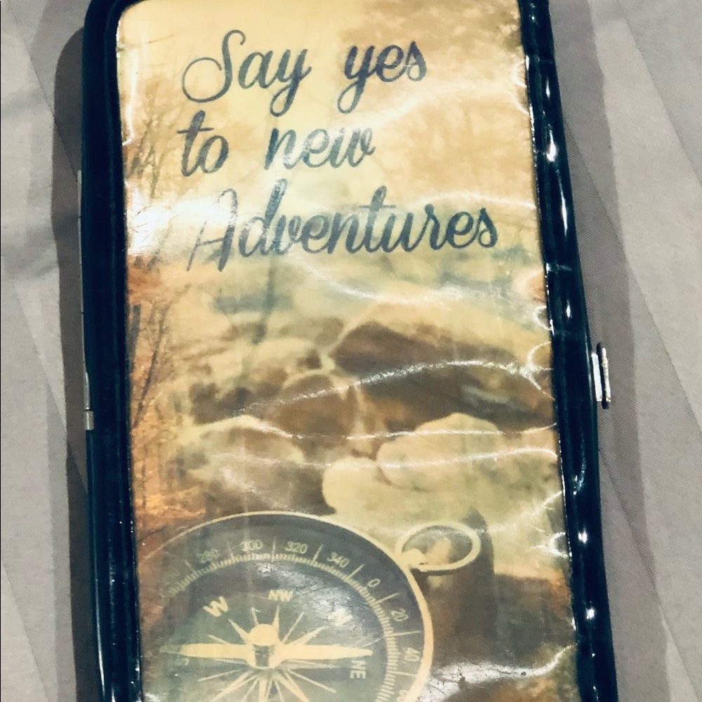 Say yes to adventure wallet